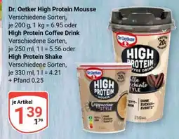 Globus Dr. Oetker High Protein Mousse Angebot