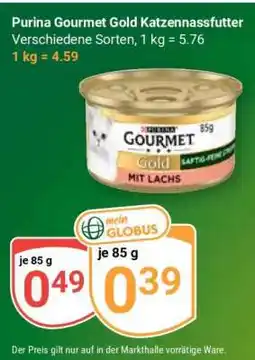 Globus Purina Gourmet Gold Katzennassfutter Angebot