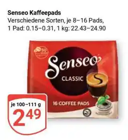 Globus Senseo Kaffeepads Angebot