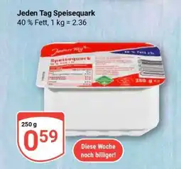 Globus Jeden Tag Speisequark Angebot