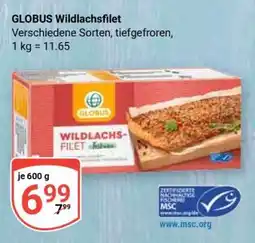 Globus GLOBUS Wildlachsfilet Angebot