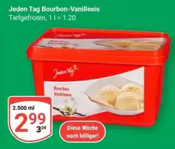 Globus Jeden Tag Bourbon Vanilleeis Angebot