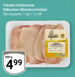 Globus Fräulein Heidemarie Hähnchen-Minutenschnitzel Angebot