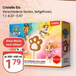 Globus Cristallo Eis Angebot