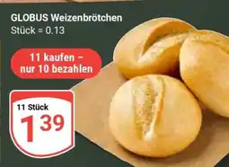 Globus GLOBUS Weizenbrötchen Angebot