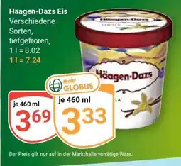 Globus Häagen Dazs Eis Angebot
