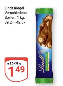 Globus Lindt Riegel Angebot