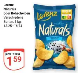 Globus Lorenz Naturals oder Rohscheiben Angebot