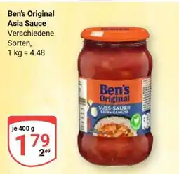 Globus Ben’s Original Asia Sauce Angebot