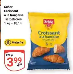 Globus Schär Croissant à la française Angebot