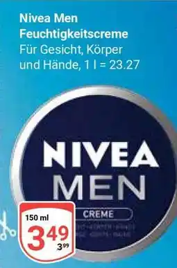 Globus Nivea Men Feuchtigkeitscreme Angebot