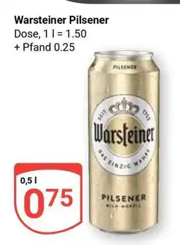 Globus Warsteiner Pilsener Angebot