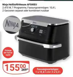 Globus Ninja Heißluftfritteuse AF500EU Angebot