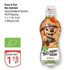Globus Pure & Fun Bio Getränk Angebot