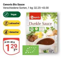 Globus Cenovis Bio Sauce Angebot