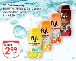Globus Fyl Getränkesirup Angebot