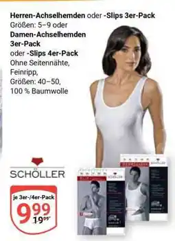 Globus Herren-Achselhemden oder -Slips 3er-Pack Angebot