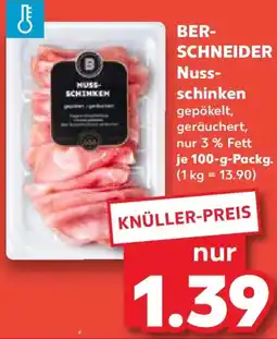 Kaufland BERSCHNEIDER Nussschinken Angebot