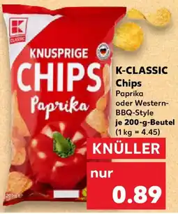 Kaufland K-CLASSIC Chips Angebot
