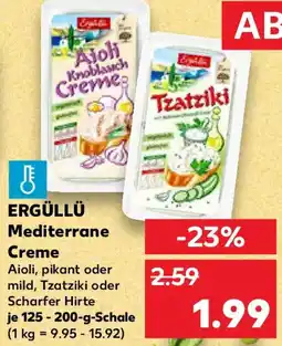 Kaufland ERGÜLLÜ Mediterrane Creme Angebot