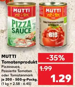 Kaufland MUTTI Tomatenprodukt Angebot