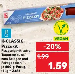 Kaufland K-CLASSIC Pizzakit Angebot