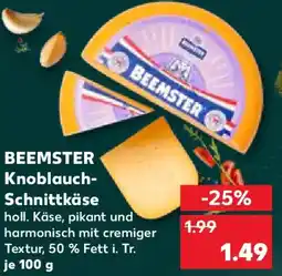 Kaufland BEEMSTER Knoblauch Schnittkäse Angebot
