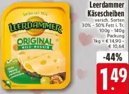 E-Center Leerdammer Käsescheiben Angebot