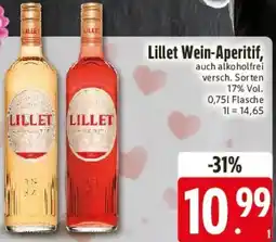 E-Center Lillet Wein-Aperitif Angebot