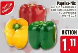 E-Center GUT & GUNSTIG Paprika-Mix Angebot