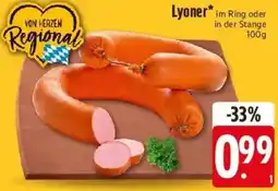 E-Center Lyoner Angebot