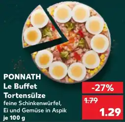Kaufland PONNATH Le Buffet Tortensülze Angebot