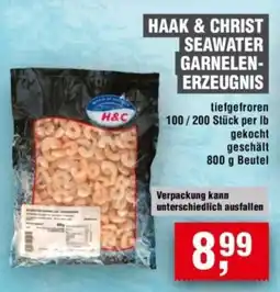 Handelshof HAAK & CHRIST SEAWATER GARNELEN- ERZEUGNIS Angebot