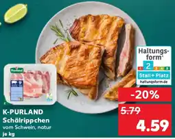 Kaufland K-PURLAND Schälrippchen Angebot