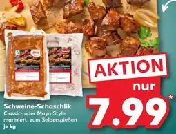 Kaufland Schweine-Schaschlik Angebot