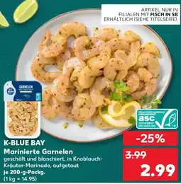 Kaufland K-BLUE BAY Marinierte Garnelen Angebot