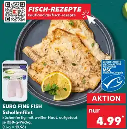 Kaufland EURO FINE FISH Schollenfilet Angebot