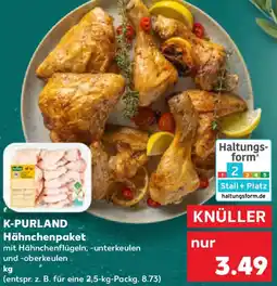 Kaufland K-PURLAND Hähnchenpaket Angebot