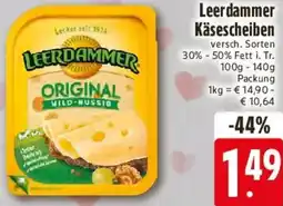 Edeka Leerdammer Käsescheiben Angebot