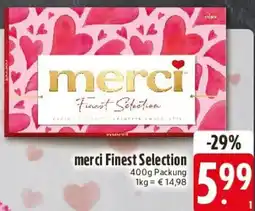 Edeka merci Finest Selection Angebot
