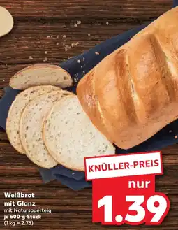 Kaufland Weißbrot mit Glanz Angebot