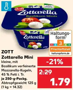Kaufland ZOTT Zottarella Mini Angebot