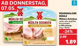 Kaufland RÜGENWALDER MÜHLE Mühlen-Schinken Angebot