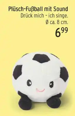 E-Center Plüsch-fußball mit sound Angebot