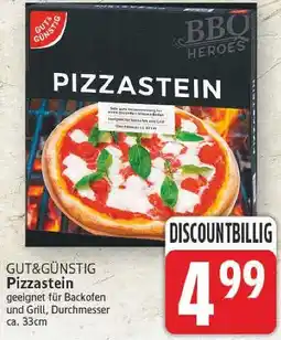 E-Center Gut & günstig pizzastein Angebot