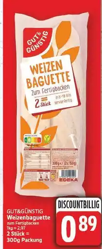 E-Center Gut&günstig weizenbaguette Angebot