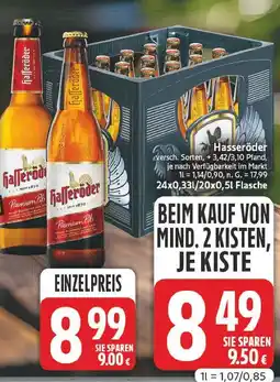 E-Center Hasseröder premium pils Angebot