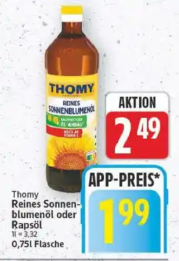 E-Center Thomy reines sonnenblumenöl oder rapsöl Angebot