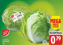 E-Center Gut&günstig eisbergsalat Angebot