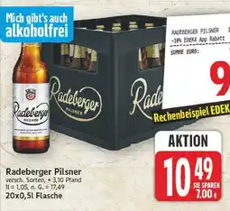 E-Center Radeberger pilsner Angebot